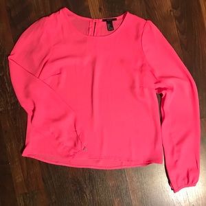 Hot Pink Forever 21 Top Size Small